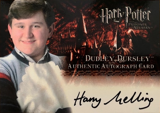 Harry Melling as Dudley Dursley - Front