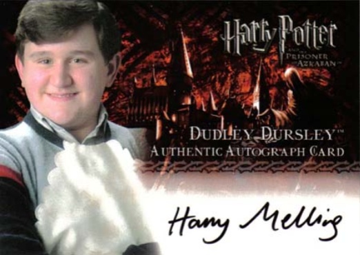 Harry Melling as Dudley Dursley - Front