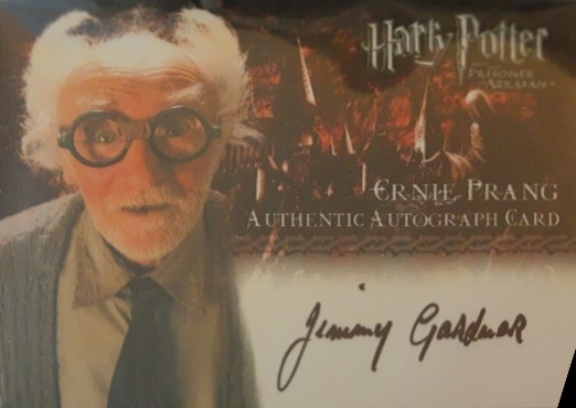 Jimmy Gardner as Ernie Prang - Front