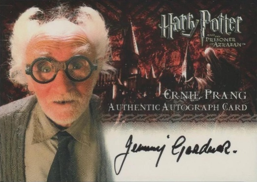 Jimmy Gardner as Ernie Prang - Front