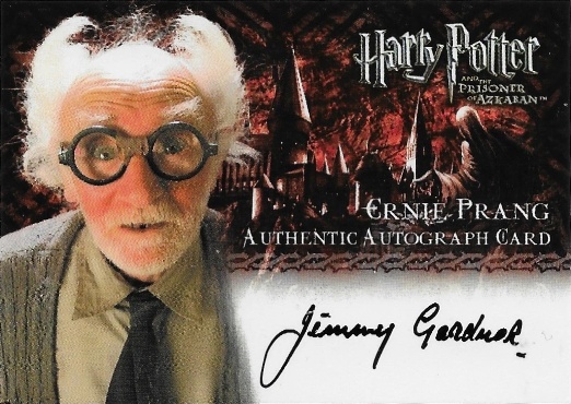 Jimmy Gardner as Ernie Prang - Front