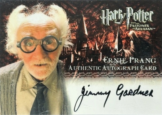 Jimmy Gardner as Ernie Prang - Front