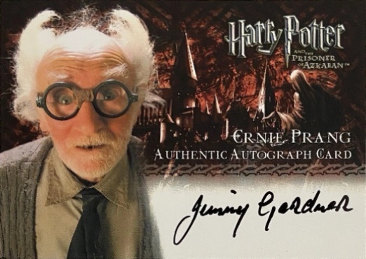 Jimmy Gardner as Ernie Prang - Front