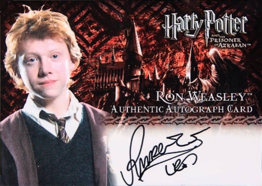 Rupert Grint as Ron Weasley - Front