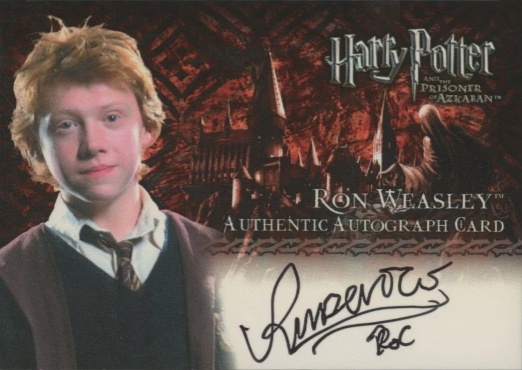 Rupert Grint as Ron Weasley - Front