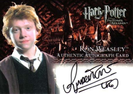 Rupert Grint as Ron Weasley - Front