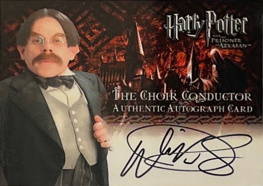 Warwick Davis as The Choir Conductor UK - Front