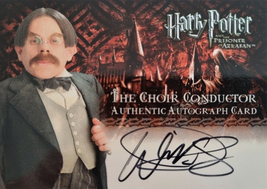 Warwick Davis as The Choir Conductor UK - Front
