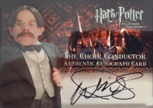Warwick Davis as The Choir Conductor UK - Front