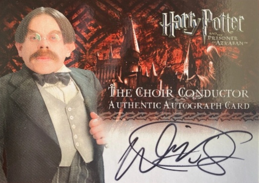Warwick Davis as The Choir Conductor UK - Front