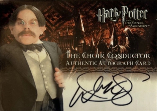 Warwick Davis as The Choir Conductor UK - Front