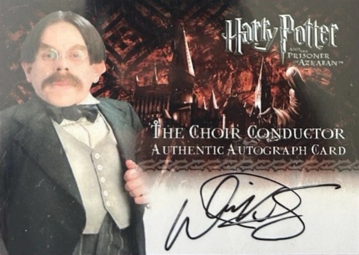 Warwick Davis as The Choir Conductor UK - Front