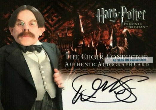 Warwick Davis as The Choir Conductor UK - Front