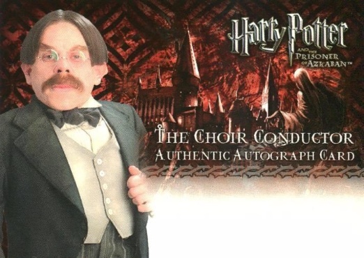 Warwick Davis as The Choir Conductor UK - Front