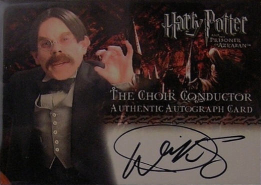 Warwick Davis as The Choir Conductor - Front