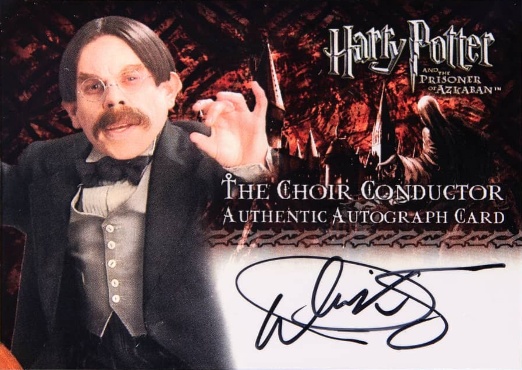 Warwick Davis as The Choir Conductor - Front