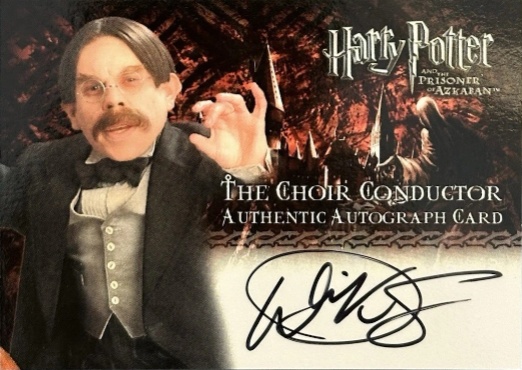 Warwick Davis as The Choir Conductor - Front