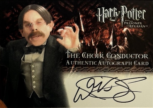 Warwick Davis as The Choir Conductor - Front