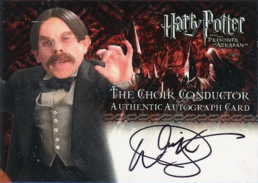 Warwick Davis as The Choir Conductor - Front