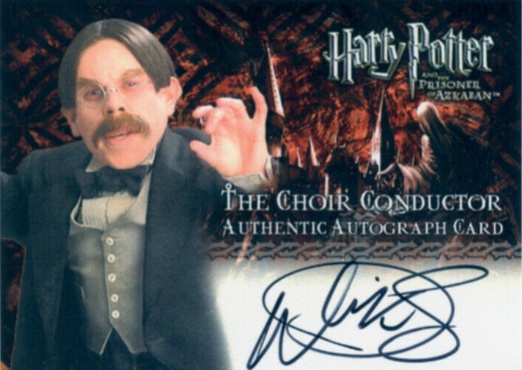 Warwick Davis as The Choir Conductor - Front