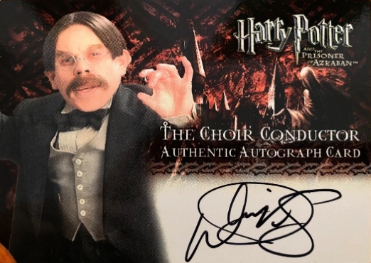 Warwick Davis as The Choir Conductor - Front
