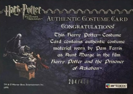 Aunt Marge's Jacket - Back