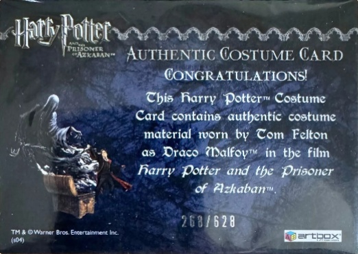 Draco Malfoy's Black Robe - Back