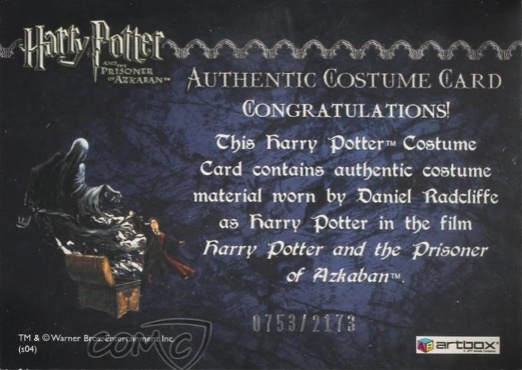 Harry Potter's Cardigan - Back