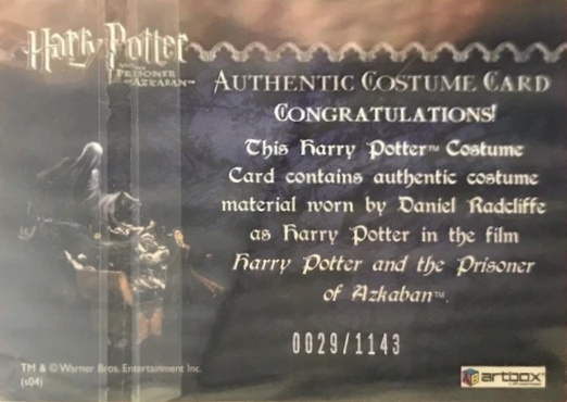 Harry Potter's Quidditch Robe - Back