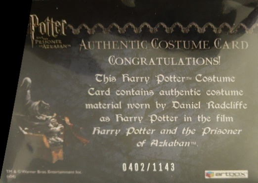 Harry Potter's Quidditch Robe - Back