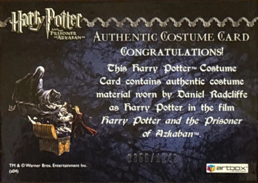 Harry Potter's Quidditch Robe - Back