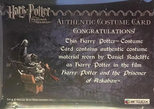 Harry Potter's School Cloak - Back