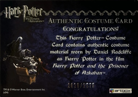 Harry Potter's School Cloak - Back