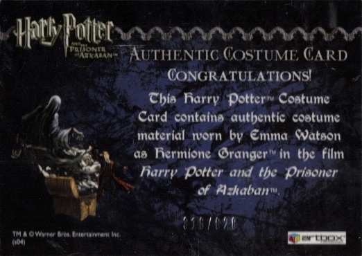 Hermione's Pink Sweater - Back