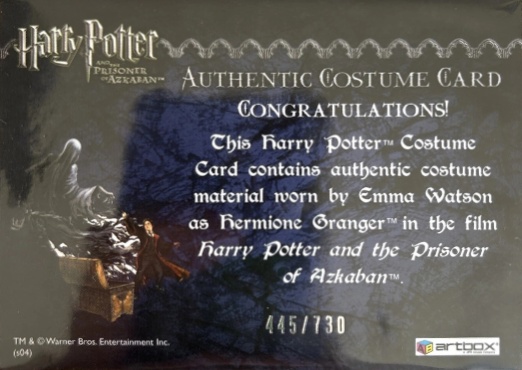 Hermione's Trousers - Back