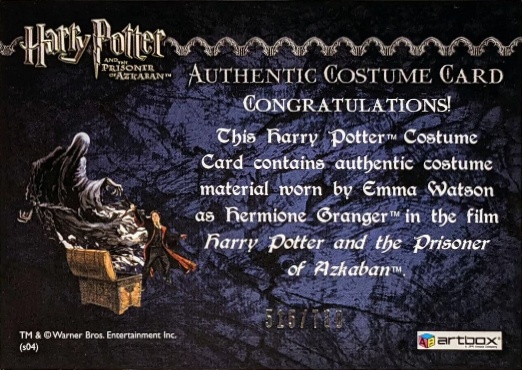 Hermione's Trousers - Back