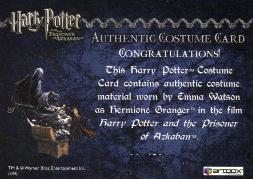 Hermione's Trousers - Back