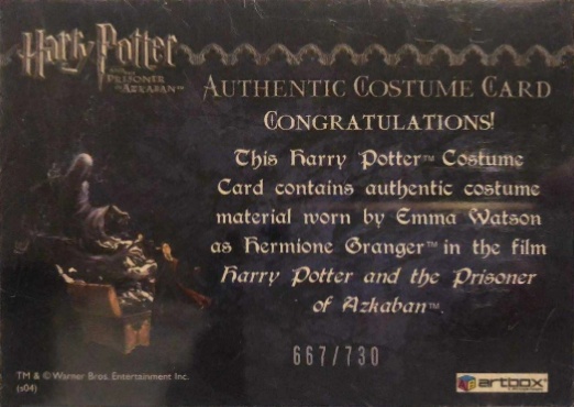 Hermione's Trousers - Back