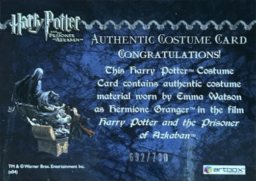 Hermione's Trousers - Back