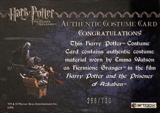 Hermione's Wooly Sweater and Scarf - Back