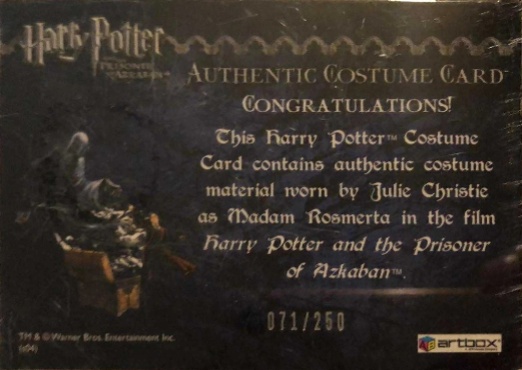 Madame Rosmerta's Brown Top - Back