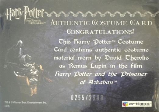 Remus Lupin's Jacket - Back