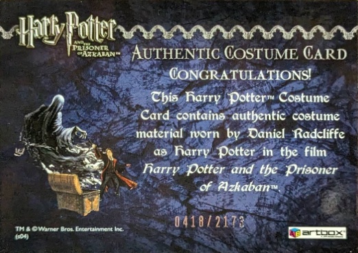 Remus Lupin's Jacket - Back