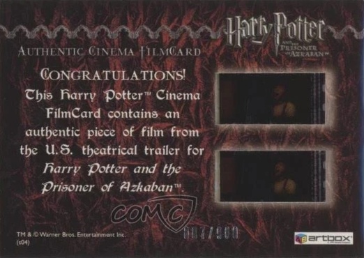 Harry and Owl in Courtyard - Back