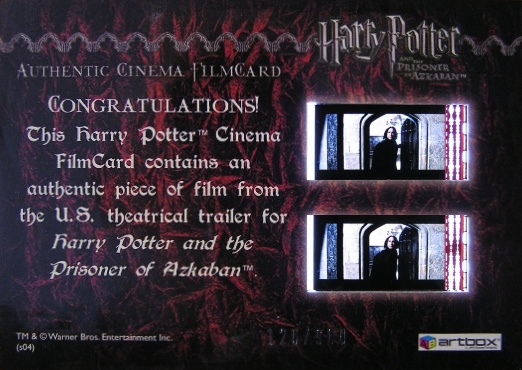 Lupin as Werewolf - Back