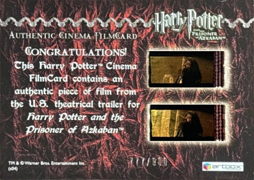 Lupin as Werewolf - Back