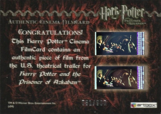 Mr Arthur Weasley and Harry - Back