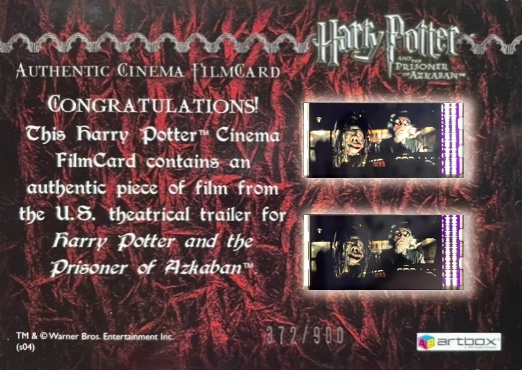 Mr Arthur Weasley and Harry - Back