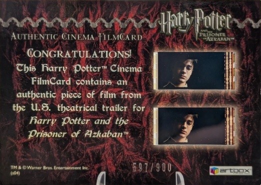 Mr Arthur Weasley and Harry - Back