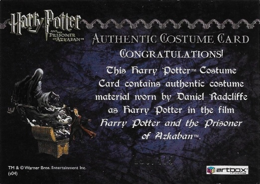 Harry Potter's Grey T-Shirt - Back